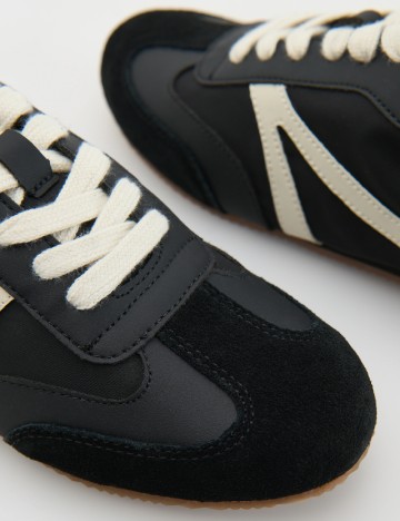 Adidasi Reserved, negru