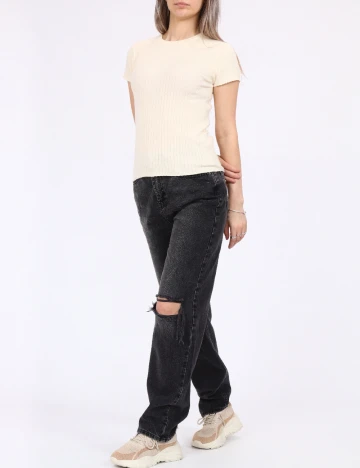 Tricou Vero Moda, crem