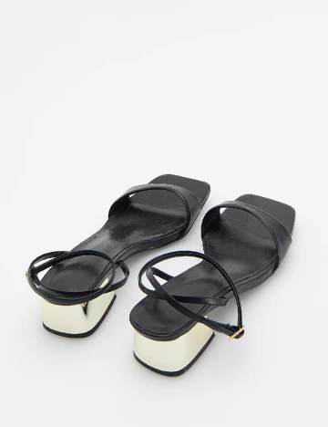 Sandale Reserved, negru