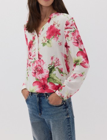 
						Bluza Reserved, alb