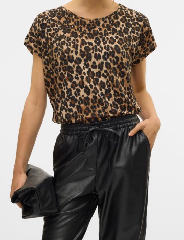 
						Tricou Vero Moda, animal print