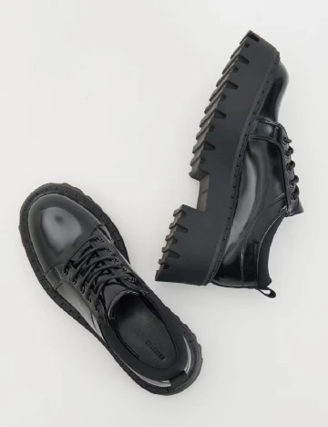 Pantofi Reserved, negru