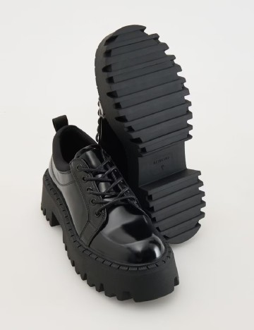 Pantofi Reserved, negru
