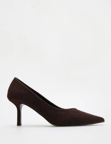 Pantofi Reserved, maro