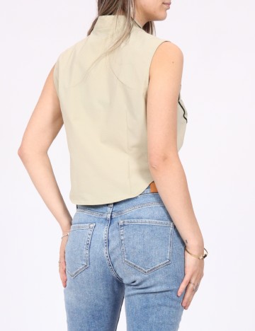 Top Vero Moda, verde