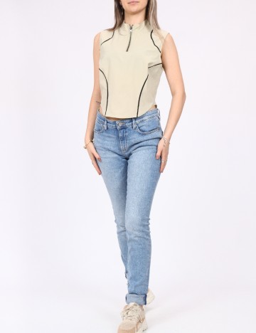 Top Vero Moda, verde