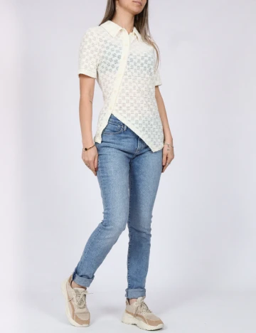 Tricou Vero Moda, crem Crem