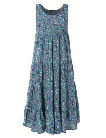 Rochie lunga SHEIN CURVE, albastru