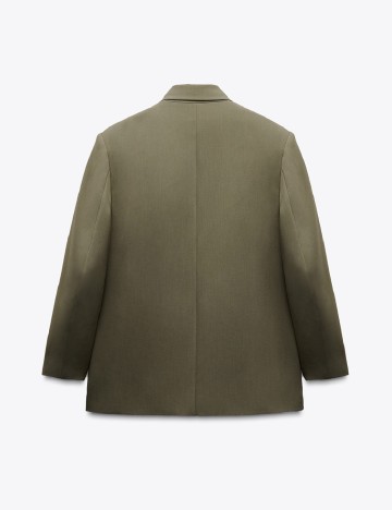 Sacou Oversize Zara, kaki