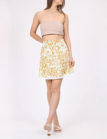 Fusta Vero Moda, mix culori