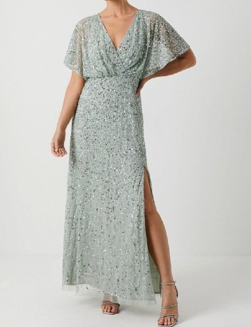 
						Rochie lunga Coast, verde