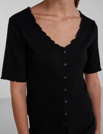 Cardigan Pieces, negru