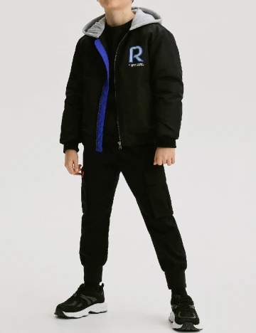 Pantaloni Reserved, negru