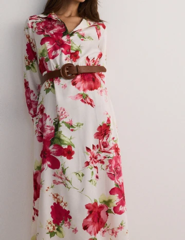 Rochie medie Reserved, floral print