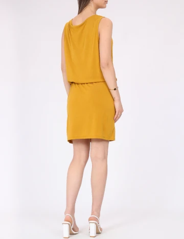 Rochie medie Vero Moda, galben