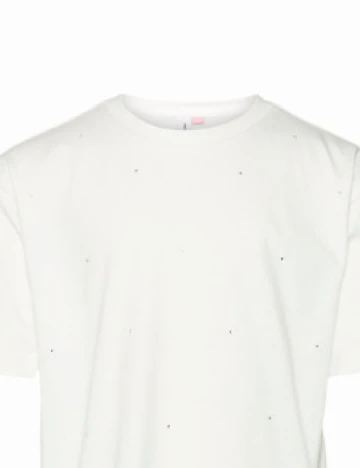 Tricou Vero Moda Kids, alb