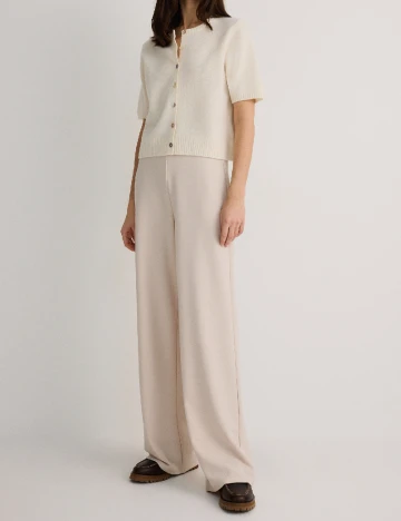 Pantaloni Reserved, crem