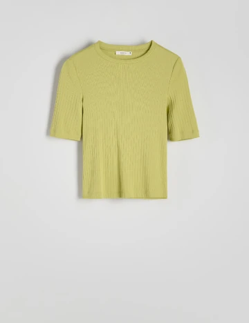 Tricou Reserved, verde Verde
