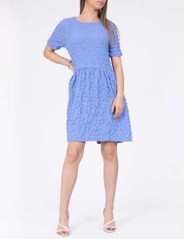 Rochie scurta Pieces, albastru
