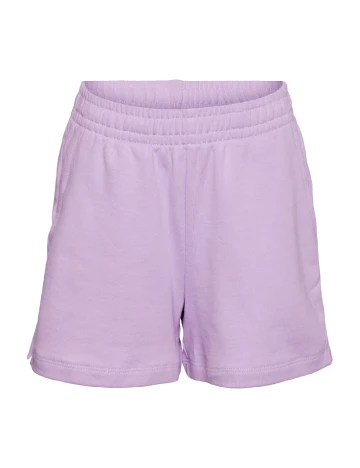 Pantaloni scurti Vero Moda Kids, lila