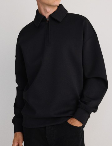 
						Bluza Reserved, negru