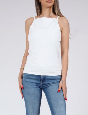 
						Maiou Vero Moda, alb