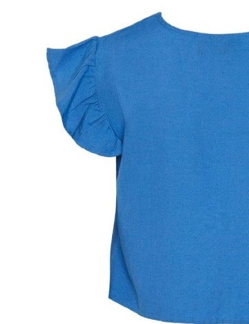 Bluza Pieces, albastru