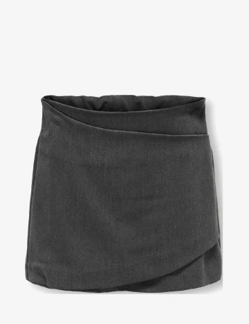 Fusta pantalon Kids Only, gri inchis