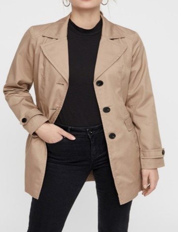 Trench Vero Moda, bej, L
