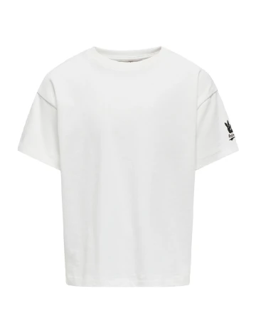 Tricou Kids Only, alb Alb