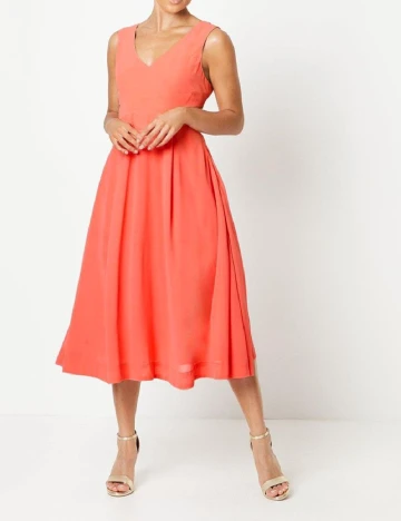Rochie medie Coast, roz Roz