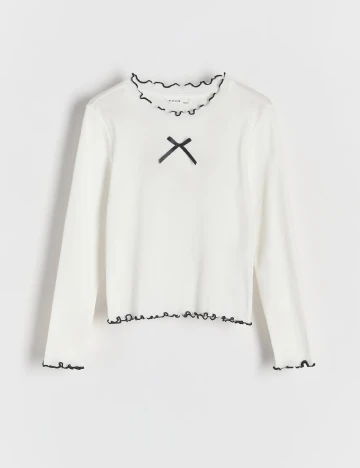 Bluza Reserved, alb