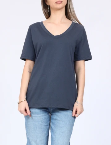 Tricou Pieces, gri