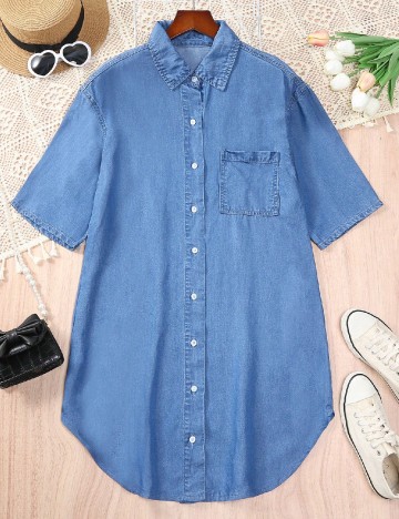 
						Rochie Shein Kids, albastru
