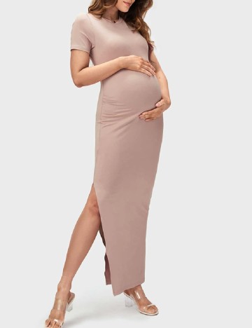 
						Rochie lunga SHEIN Maternity, roz