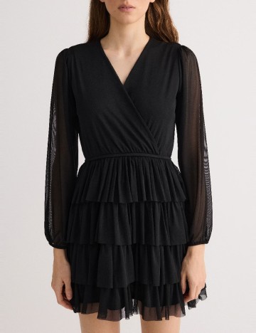 Rochie scurta Reserved, negru