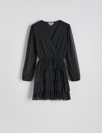Rochie scurta Reserved, negru