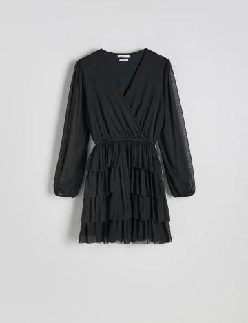Rochie scurta Reserved, negru