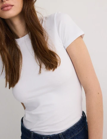 Tricou Reserved, alb