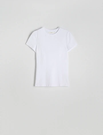 Tricou Reserved, alb