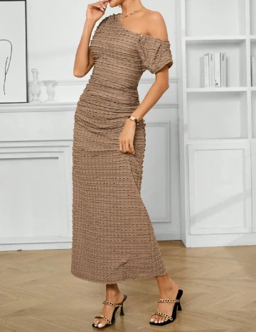 Rochie medie SHEIN, maro