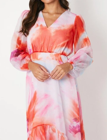 Rochie lunga Coast, mix culori
