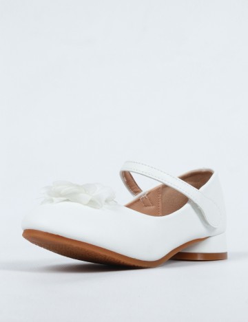 Pantofi Shein Kids, alb