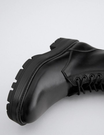 Cizme Zara, negru, 39