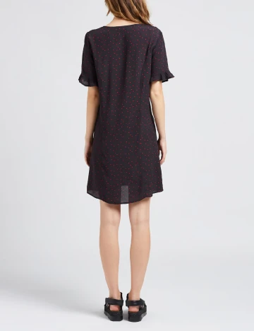 Rochie scurta Pieces, negru