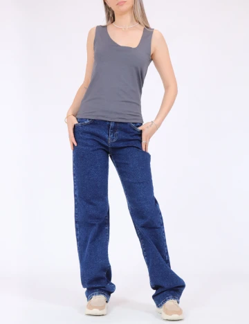 Top Vero Moda, gri petrol Gri