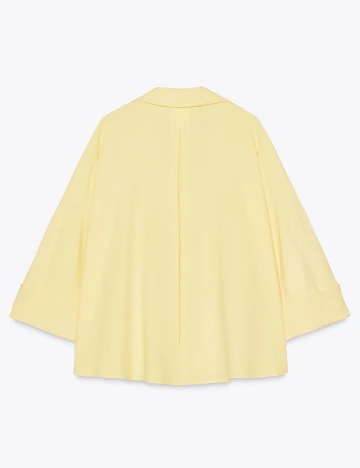 Camasa Oversize Zara, galben