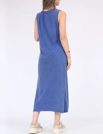 Rochie medie Pieces, albastru