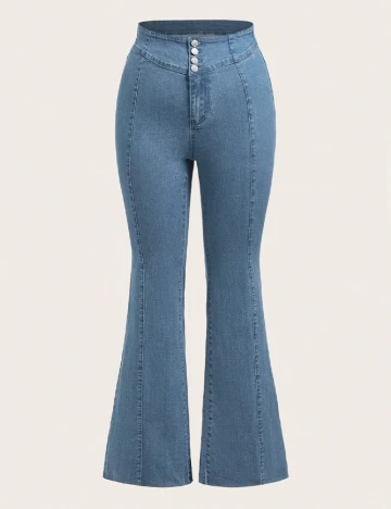 Blugi SHEIN CURVE, albastru