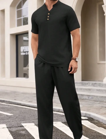Compleu SHEIN, negru Negru